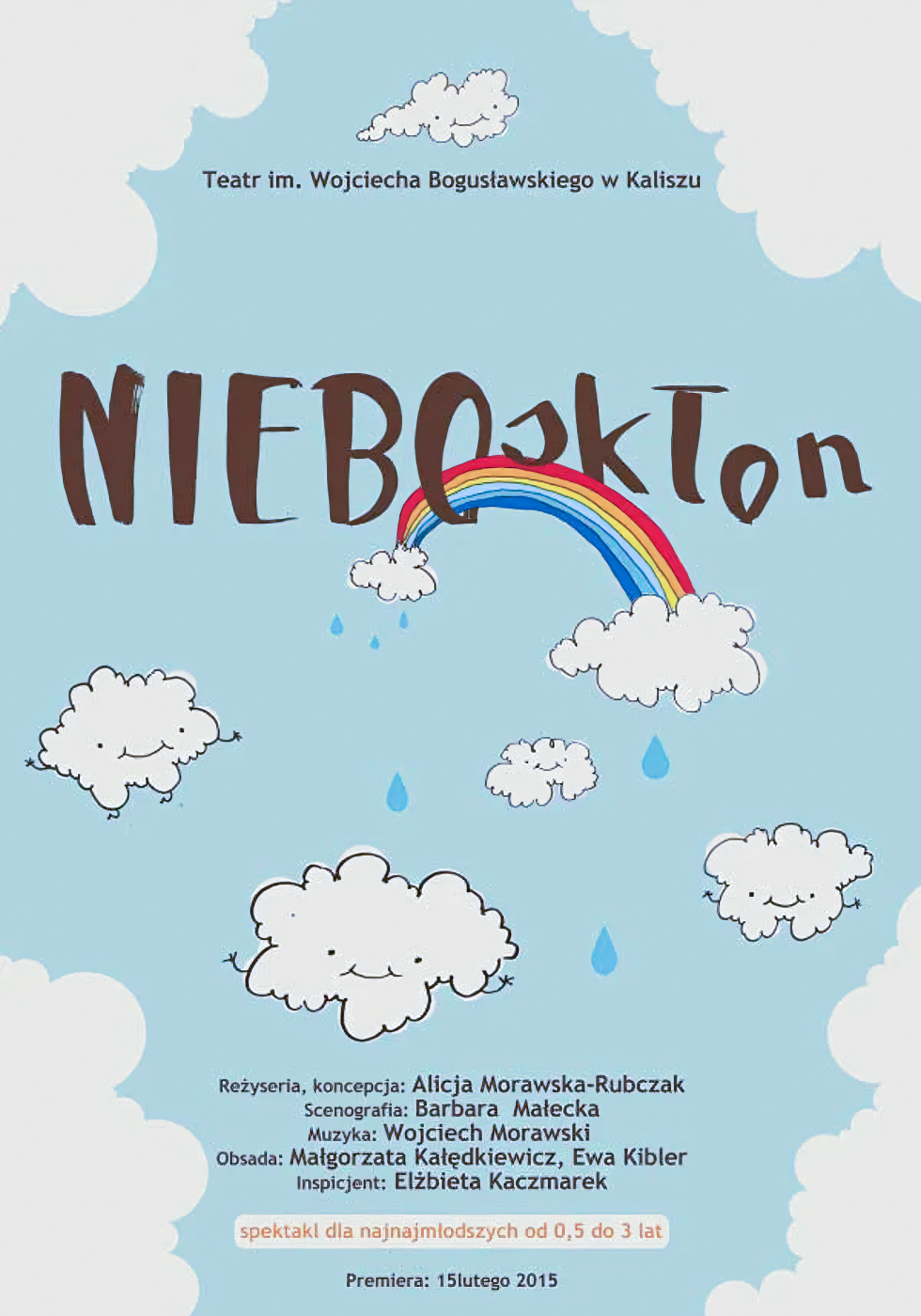 NIEBOskłon - plakat