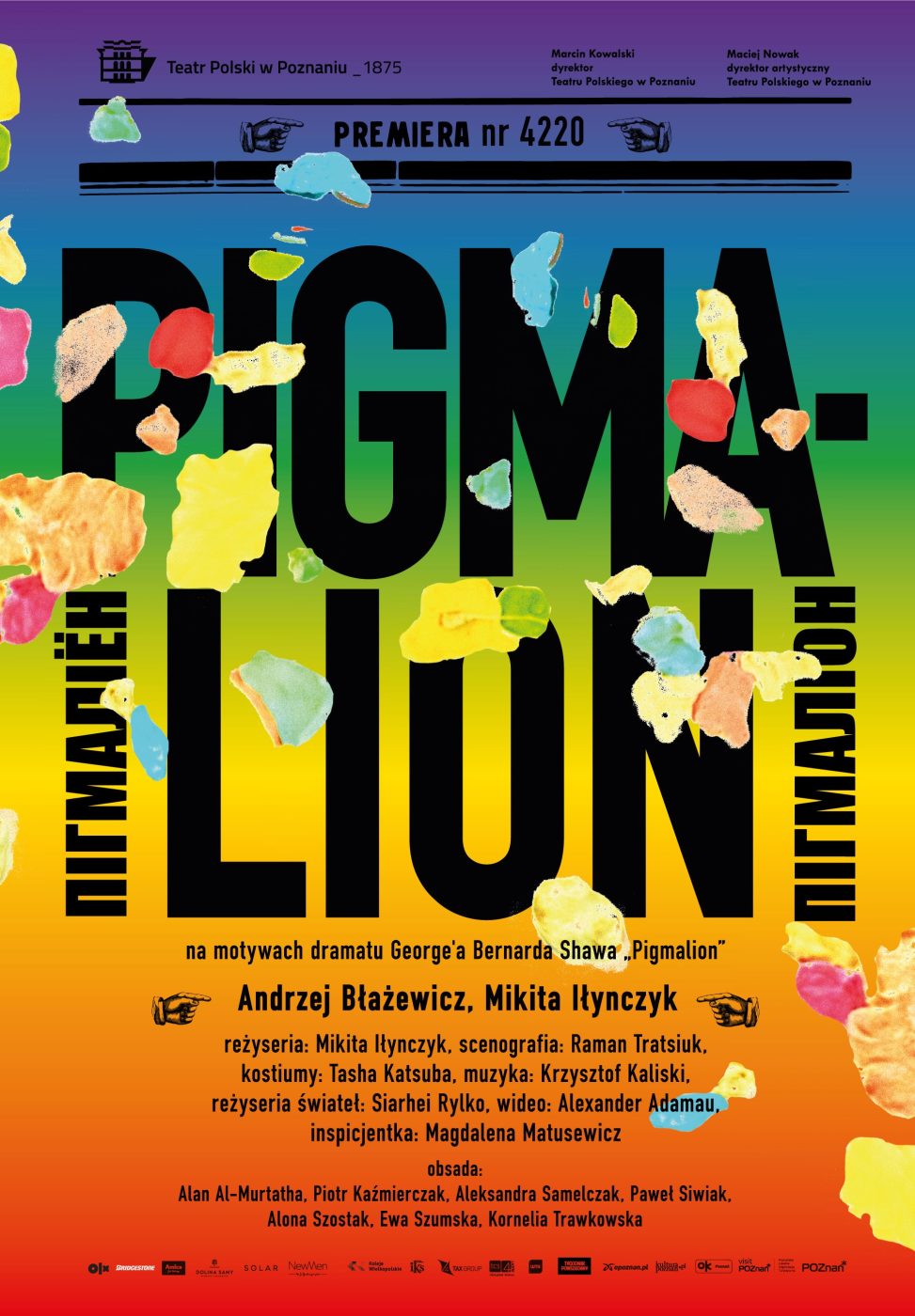 Pigmalion - plakat